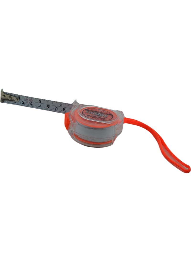 Mezan Tools 3m x 9.5ft 15MM Orange Meter  - Image 2