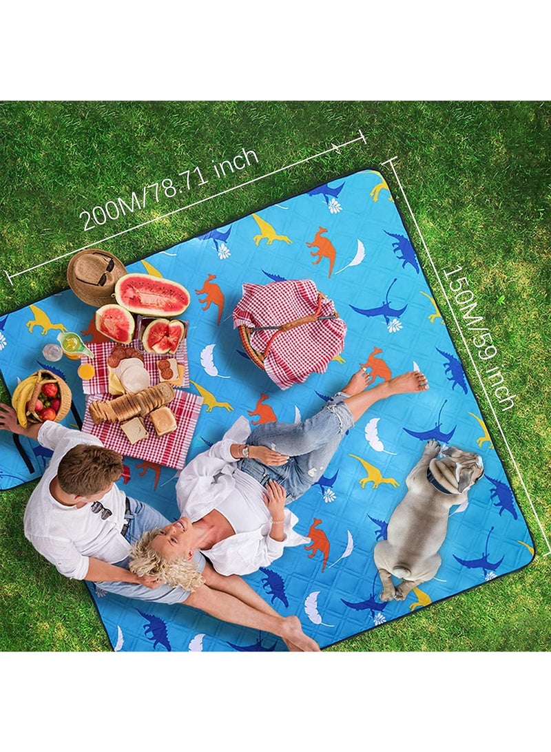 Y&D 1.5*2Meter Outdoor Moisture Proof Folding Beach Camping Waterproof Picnic Mat - Image 4
