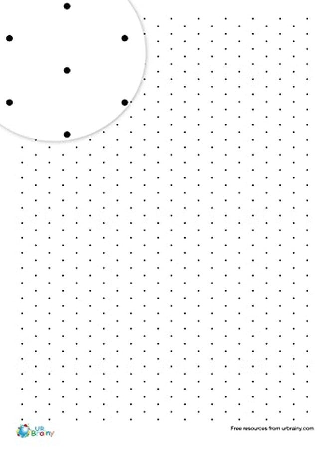 inr |Isometric Dots A4 Paper |1 cm Distance Between Dots |Best for Geometrical Shapes| Pack of 24 Sheets | Size 8.3 x 11.7 inch |100 GSM Natural White| GRD599 - Image 2
