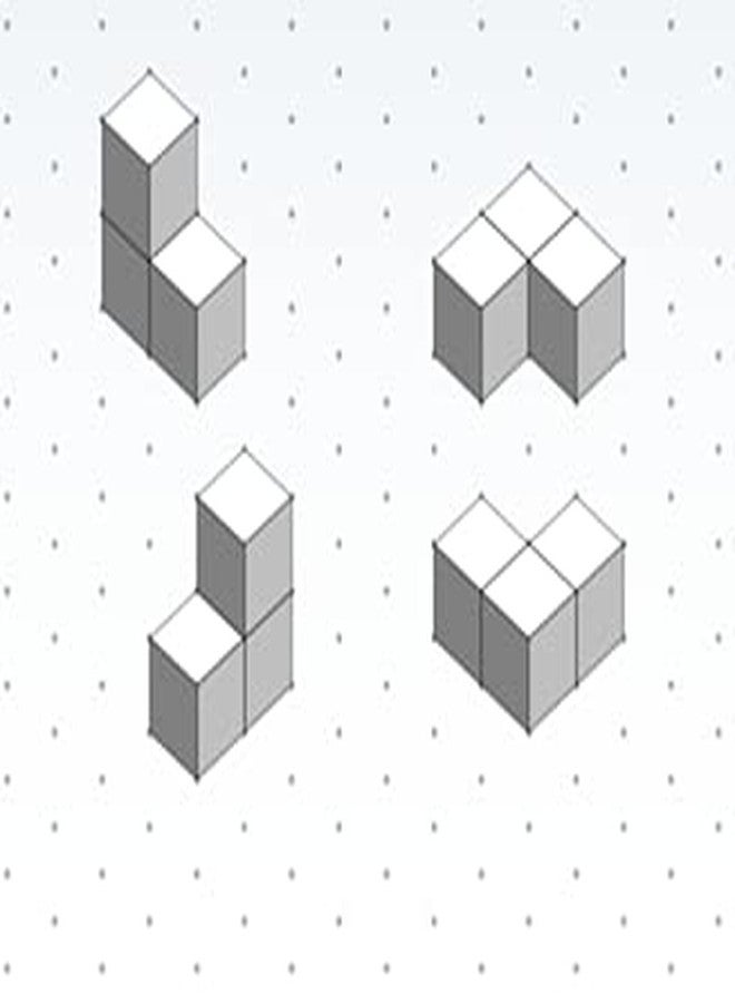 inr |Isometric Dots A4 Paper |1 cm Distance Between Dots |Best for Geometrical Shapes| Pack of 24 Sheets | Size 8.3 x 11.7 inch |100 GSM Natural White| GRD599 - Image 3