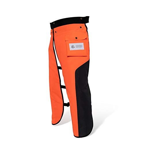 ZELARMAN Chainsaw Chaps Apron Wrap 8-layer for Men/Women Loggers Forest Workers Protective Chain Saw Pants Adjustable - Image 1