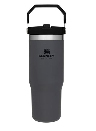 STANLEY IceFlow 30 oz Stainless Steel Tumbler with Leak-Resistant Flip Straw - Vacuum Insulated Water Bottle for Home, Office, or Car, Keeps Drinks Cold for 12 Hours, Charcoal Color - pzsku/ZB37FB7A1270D76C193B5Z/45/1747309658/98d570ec-6034-42d1-b82b-f1d8ca4281ca