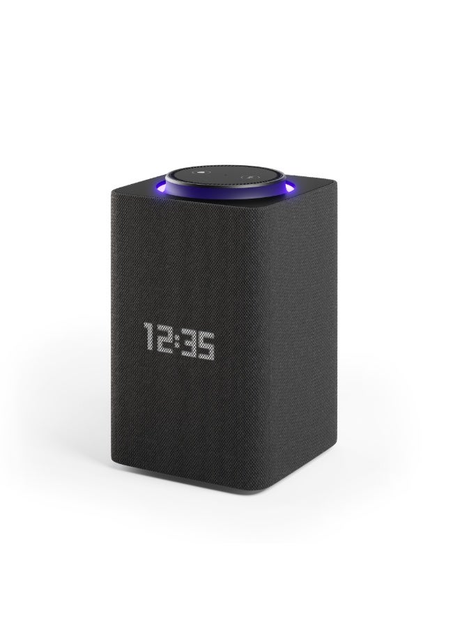 Yango Yasmina Max | Smart AI Speaker | Dolby Audio Sound, Rich Bass, Stereo Pairing | Speaks English, Arabic | YangoPlay gift unlimited Movies, Series, Music, Quran | Kids teacher & Translator | Black Black