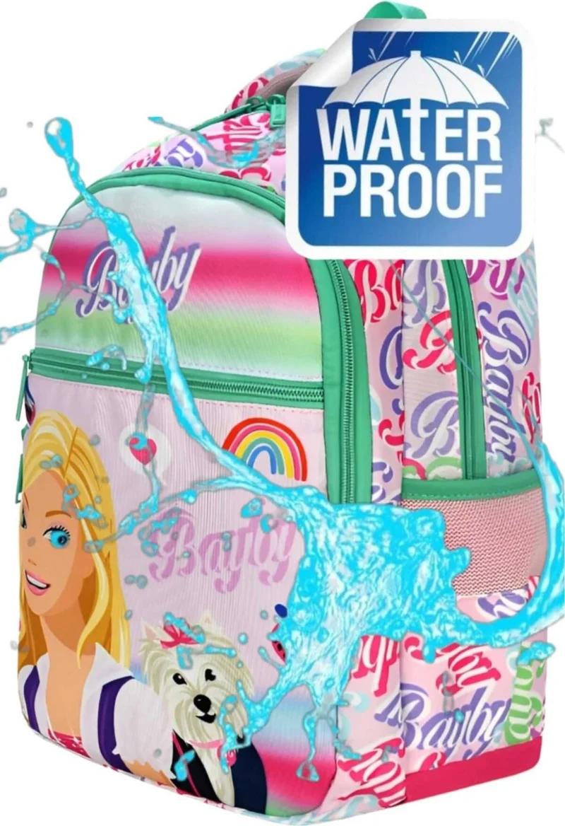 Tezzgelsin Waterproof Lunch Bag Orthopedic 3 Compartment Primary School Bag Middle School Bag School Bag