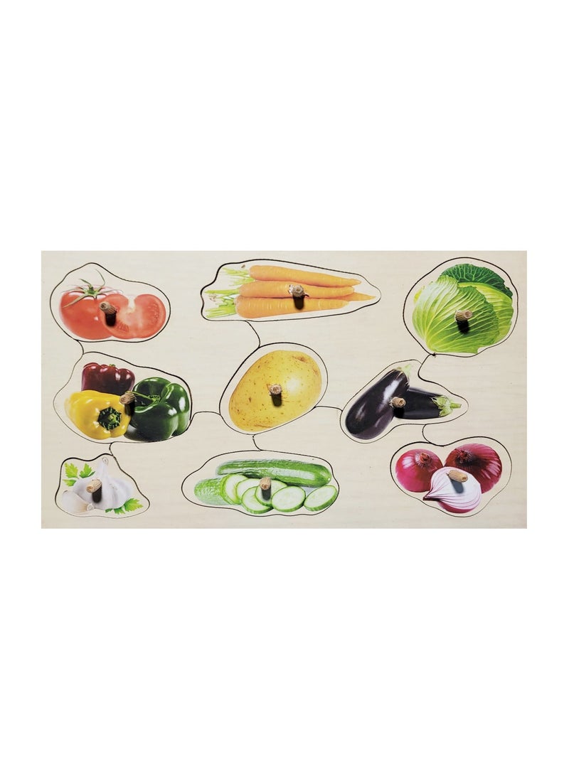 Toys Vegetable Matching Puzzel  - Image 1