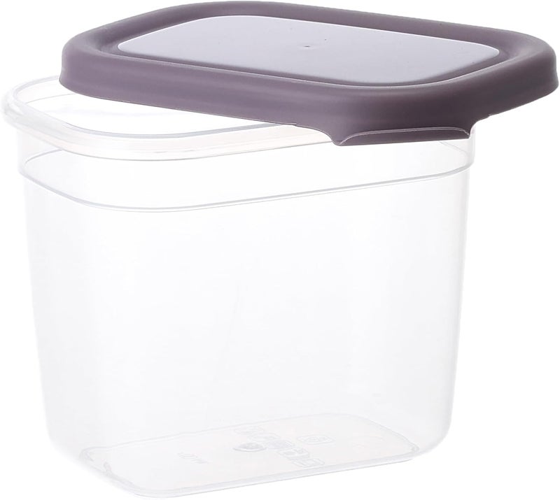 Aksa My Fridge High Container Set - 10 Pieces - Mauve - Image 3