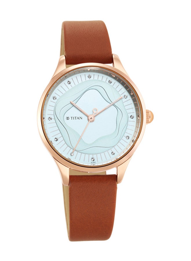 TITAN Leather Analog Wrist Watch 2649WL02 - Image 1