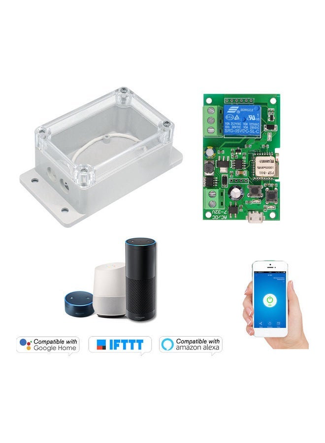 NIBEMINENT Wifi Switch Wireless Relay Module Multicolour 15x12x5cm - Image 5