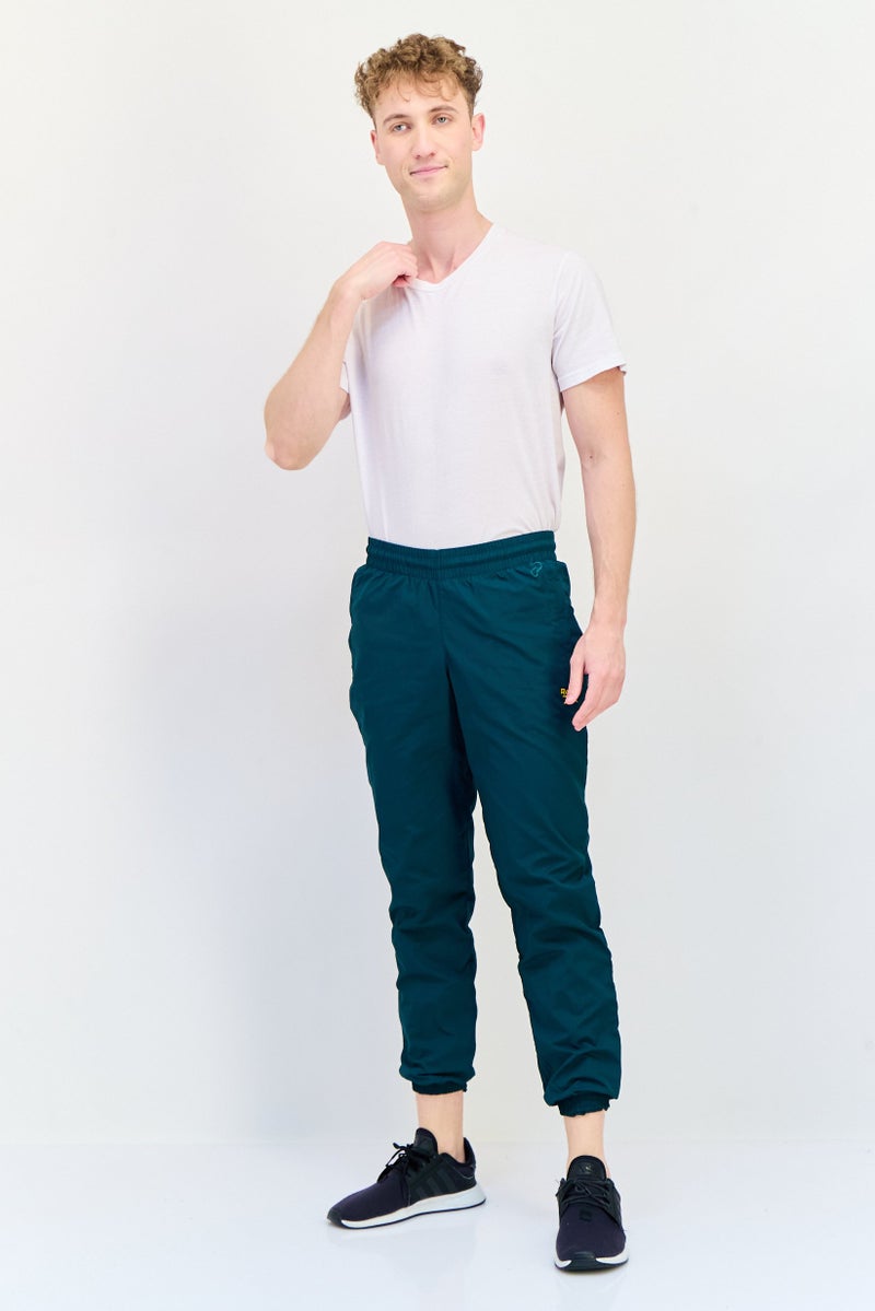 Reebok سروال رياضي للرجال، مناسب للتدريب، لون أخضر داكن - Image 4