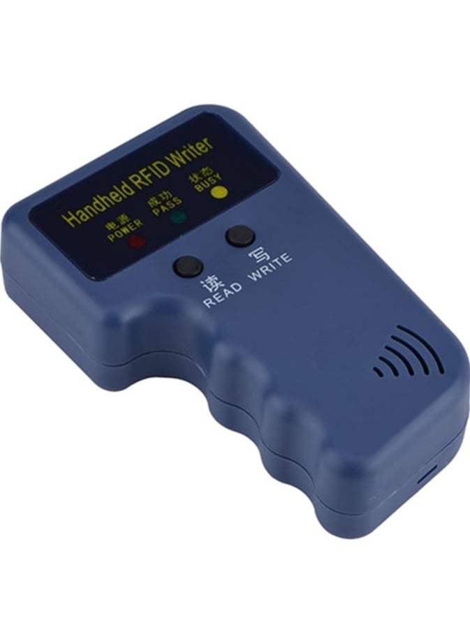 erorex - Portable Handheld ID Card Reader Writer Card Copier with 6 and 6 Cards Support 125Khz EM4100/ EM410X, Suitable for Access Control System - Image 1