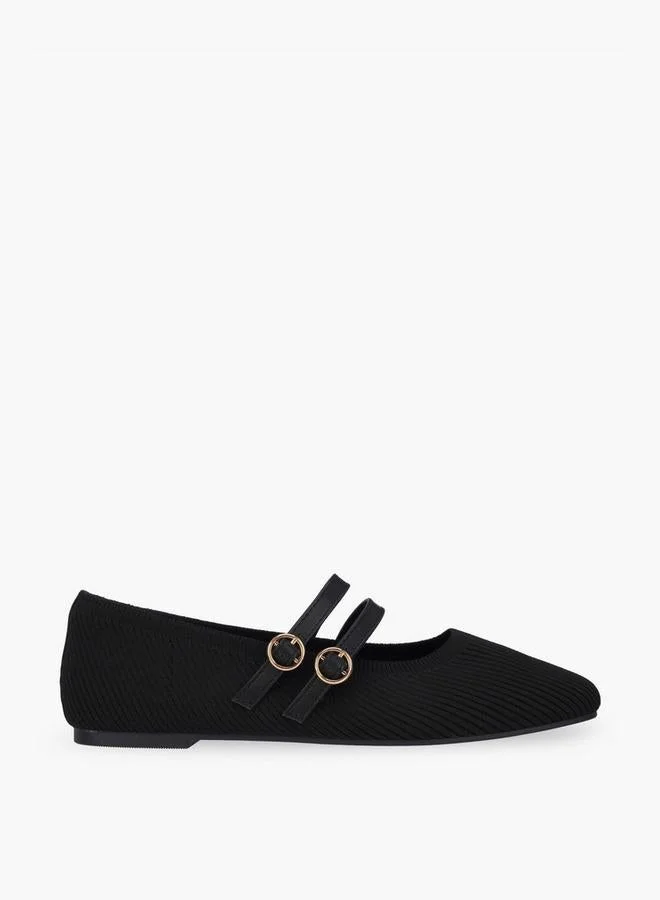 Celeste Women Buckle Closure Ballerina Shoes