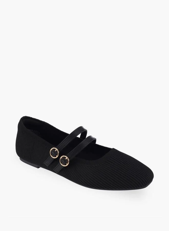 Celeste Women Buckle Closure Ballerina Shoes