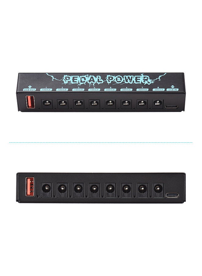 Generic Guitar Pedal Power Guitar Effector Power Supply 8 Isolated DC Output Isolated Power USB IN 5V 2.1A & 8 DC OUT 9V & 1 USB OUT  - Image 5