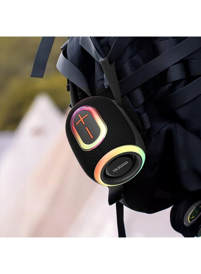 DUDAO Y22-B COLOR LED BLUETOOTH SPEAKER -BLK - Image 2