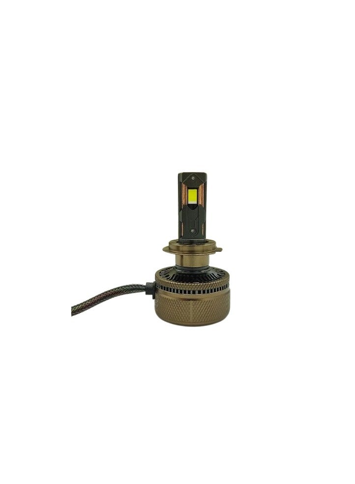 طقم ليد للسيارة H11 بقوة 200 واط – إضاءة فائقة مع نظام تبريد ذكي 2 قطعة - Image 2