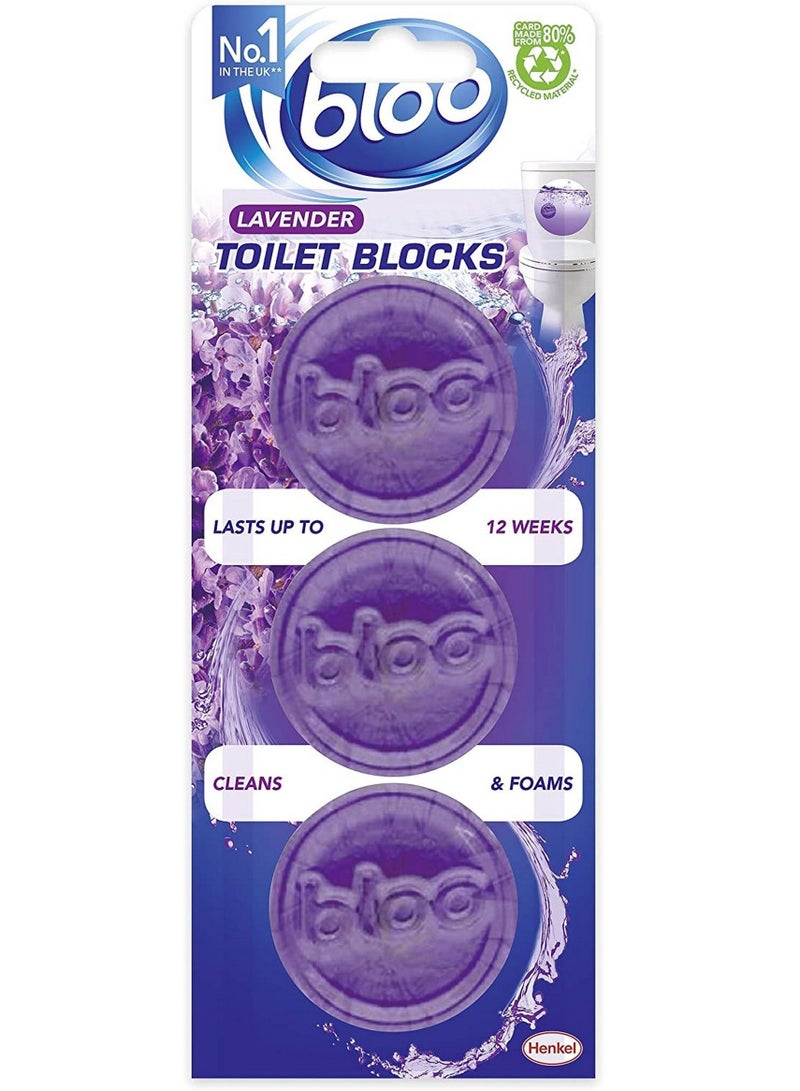 bloo Toilet Blocks Lavender 38GM 2+1 - Image 1