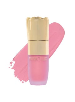 Winky Lux Winky Lux Cheeky Rose Liquid Blush, Gel-Cream Blush with Buildable Color, Lightweight Velvet Finish for Long Lasting Color, Cool Pink Blush, Lovely  - Image 1