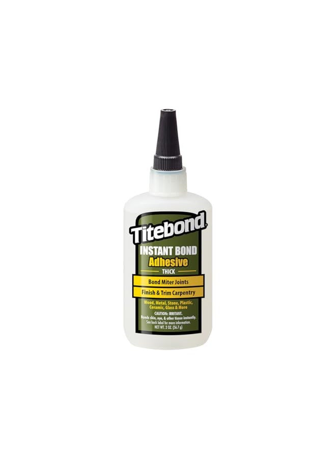 Titebond Instant Bond Wood Adhesive Thick, 2 oz. - Image 1