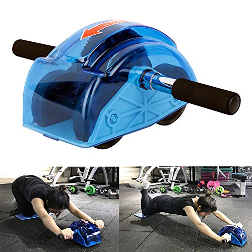 CfoPiryx Ab Roller for Abs Workout Abdominal Exercise Rollers, Abdominal Roller 4 Wheels Muscle Exerciser Fitness Training Rollers, for Men Women Gym Exercise Fitness - Image 4