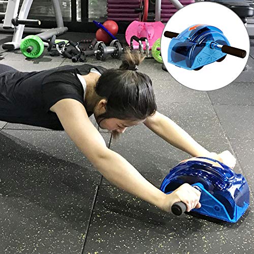 CfoPiryx Ab Roller for Abs Workout Abdominal Exercise Rollers, Abdominal Roller 4 Wheels Muscle Exerciser Fitness Training Rollers, for Men Women Gym Exercise Fitness - Image 3