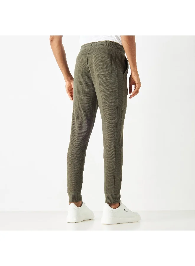 Iconic Iconic Mosean Joggers with Drawstring Closure and Pockets