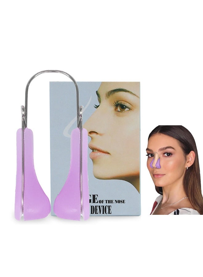 Nose Shaper Clip – Soft Silicone Nose Bridge Lifter & Tip Slimming Tool, Comfortable Daily Nose Sculpting Clip for Women, Nose Bridge Straightener Corrector & Rhinoplasty Device - Image 1