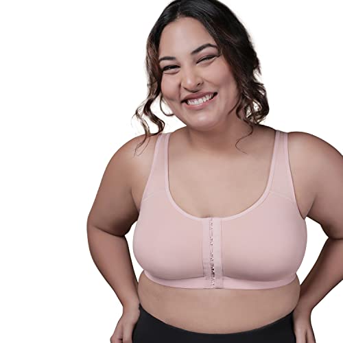 NYKD Women's Cotton Non Padded Wire Free Regular Bra (NYB103_Nude_42C) - Image 1