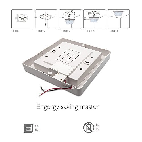 MASO RV Interior Light LED Ceiling Dome Lights 12V 9W 7.8 Inch Downlight Campervan Caravan Motorhome Chrome Cold White - Image 5