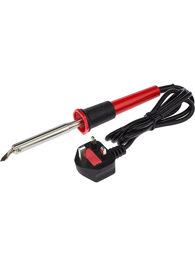 erorex 230Vac Heavy Duty Professional Electric Soldering Iron Copper Tip Chisel Point 60W - Image 1