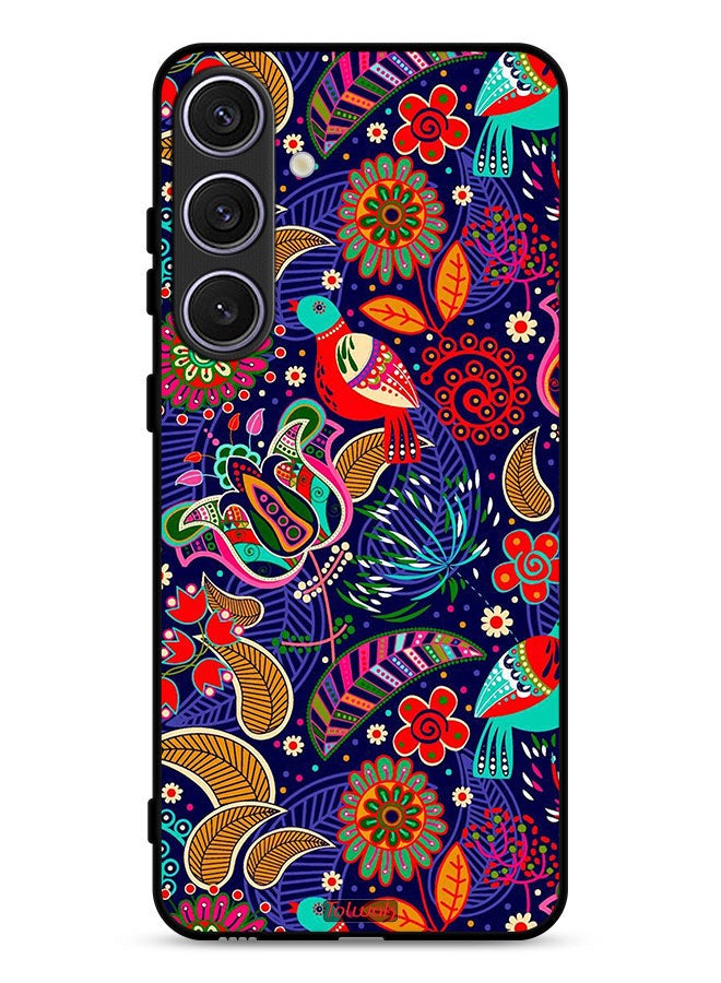Tolwak Samsung Galaxy S25 Plus Protective Case Cover Birds And Floral Pattern - Image 1
