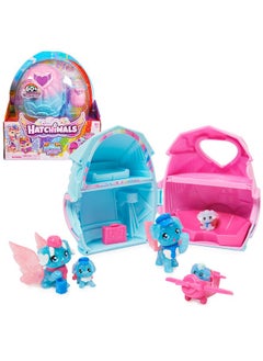 HATCHIMALS Hatchimals CollEGGtibles, Family Pack Home Playset with 3 Characters and up to 3 Surprise Babies (Style May Vary), Kids Toys for Girls Ages 5 and up  - Image 1