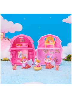 HATCHIMALS Hatchimals CollEGGtibles, Family Pack Home Playset with 3 Characters and up to 3 Surprise Babies (Style May Vary), Kids Toys for Girls Ages 5 and up  - Image 5