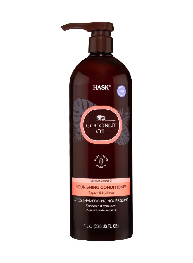 HASK Coconut Oil Nourishing Conditioner 1 L 1Liters - Image 2
