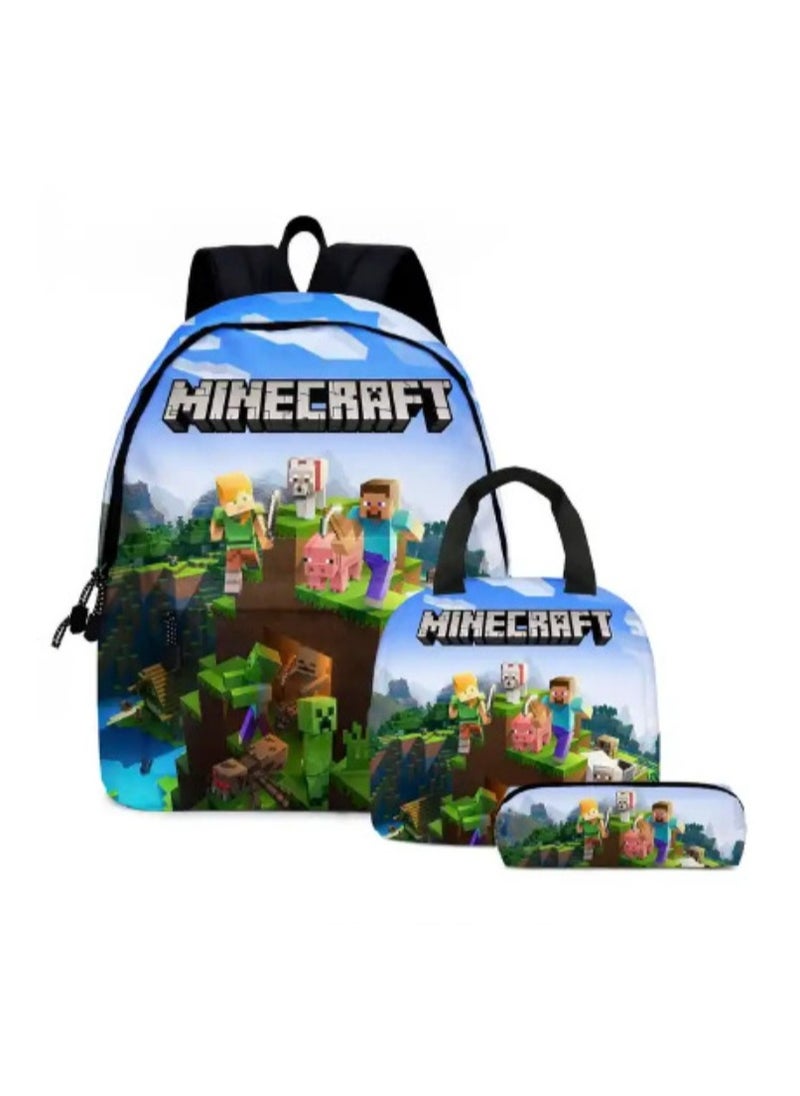 FORTNITE Backpack for primary and secondary school students, backpack for children, anime cartoon backpack, pencil case  - Image 1