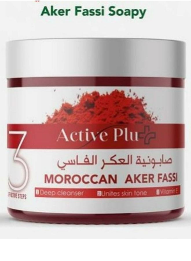 ACTIVEPLUS - ACTIVE PLUS MOROCCAN AKER FASSI SOAPY 400ML - Image 1