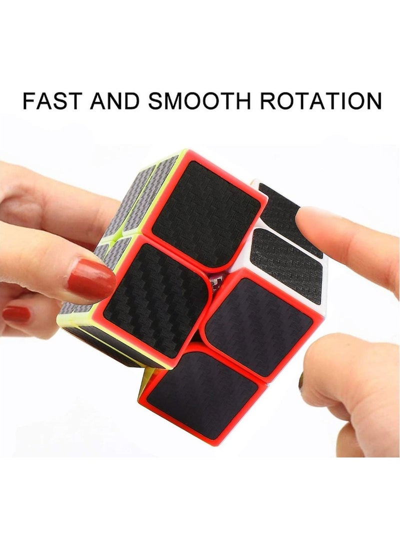 Toyfest 2x2 Fiber Carbon Qy Speed Intelligence Cube Mind Cube Rubik's Cube  - Image 4