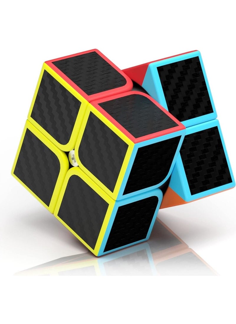 Toyfest 2x2 Fiber Carbon Qy Speed Intelligence Cube Mind Cube Rubik's Cube  - Image 3