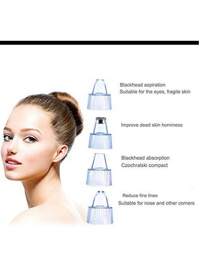 RK enterprise Cleaner Vacuum Beauty Facial Skin Care Blackhead Remover (Rose Red) - Image 5
