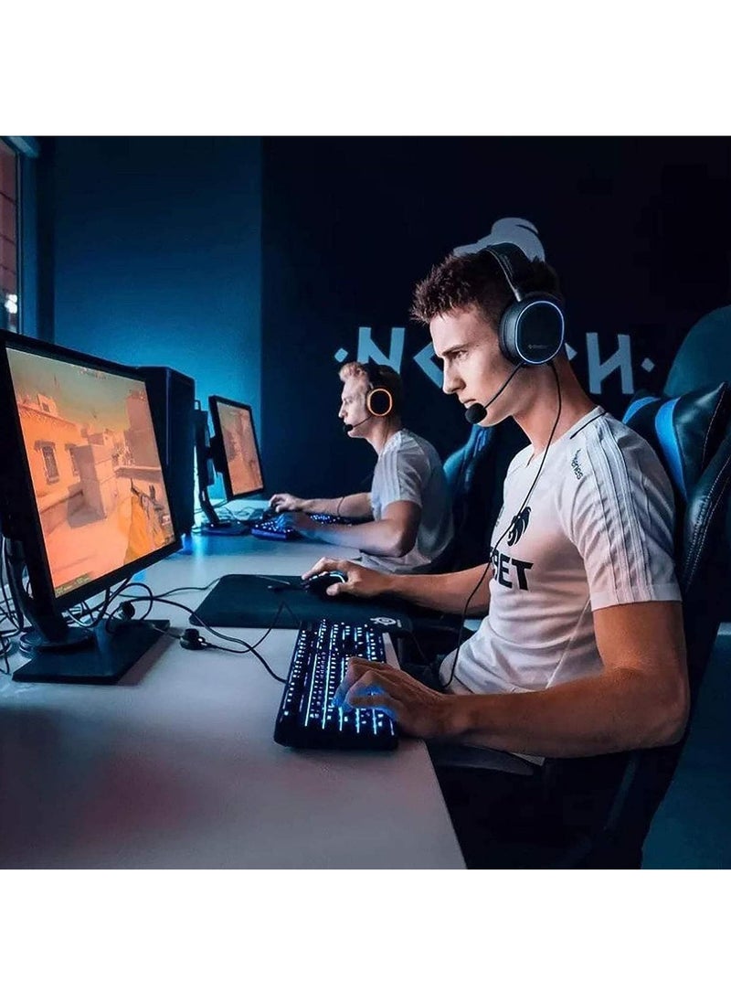 VKL كابل Arctis 3 Arctis 5، بديل سلك LOL PARTY Aux لـ SteelSeries Arctis 3 5 7، Arctis Pro وArctis Pro + كابل صوت قابل للفصل لسماعات GameDac بطول 5 أقدام  - Image 5