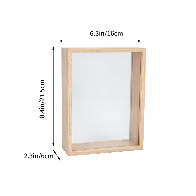 2pcs Press Flower Box Dry Flower Display Frame DIY Flower Frame Specimen Display Frame - Image 2