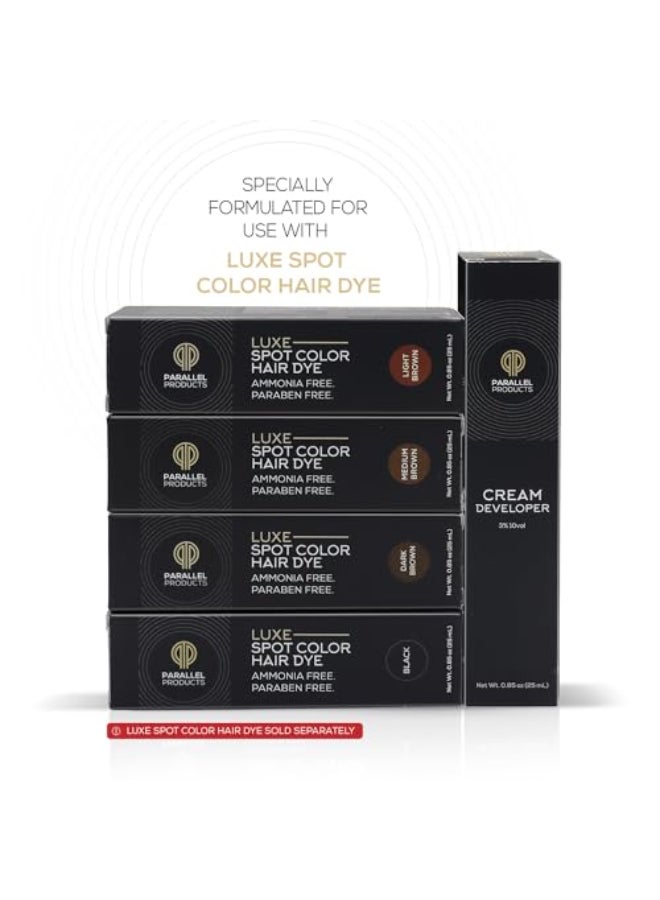 Parallel Products 3 10 Volume Tint Developer 25mL Oxidant for Coloring Mix with Luxe Spot Color Cream DyeKit - Image 4