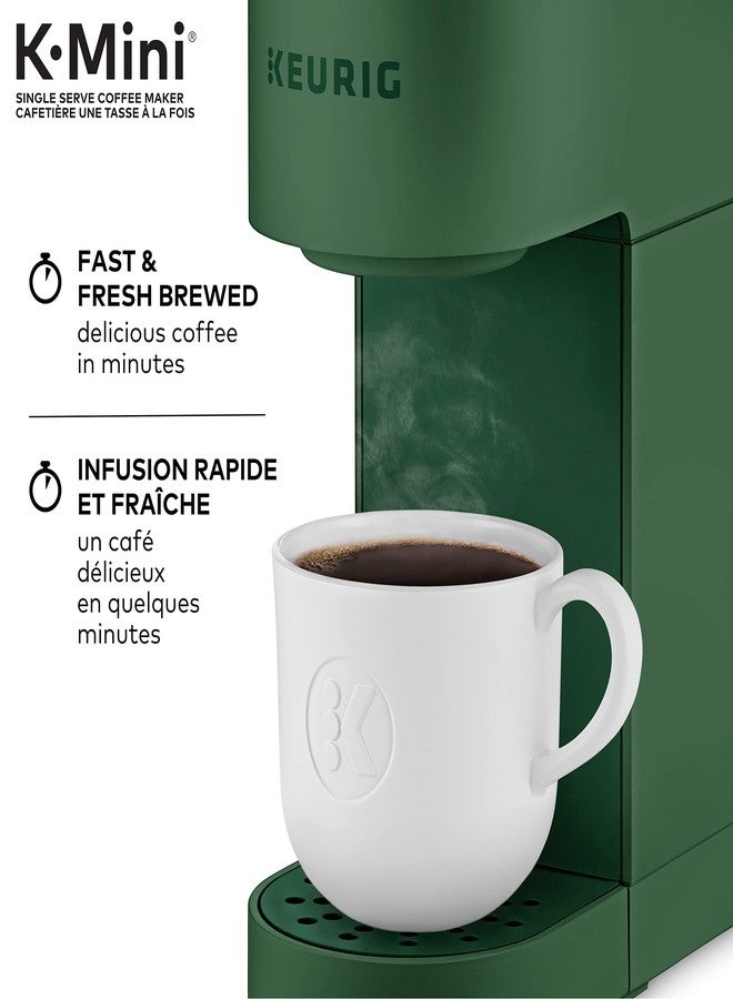 Keurig K-Mini Single Serve K-Cup Pod Coffee Maker, Featuring An Ultra-sleek Design, Evergreen - Image 4