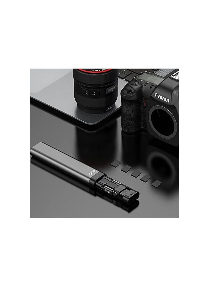 budi - Multifunctional 9 in 1 Data Cable with USB Type-C Card Reader Micro SD Memory Card high-Speed Card Reader Adapter Suitable for Mobile Phone Cameras and Computers - Image 1