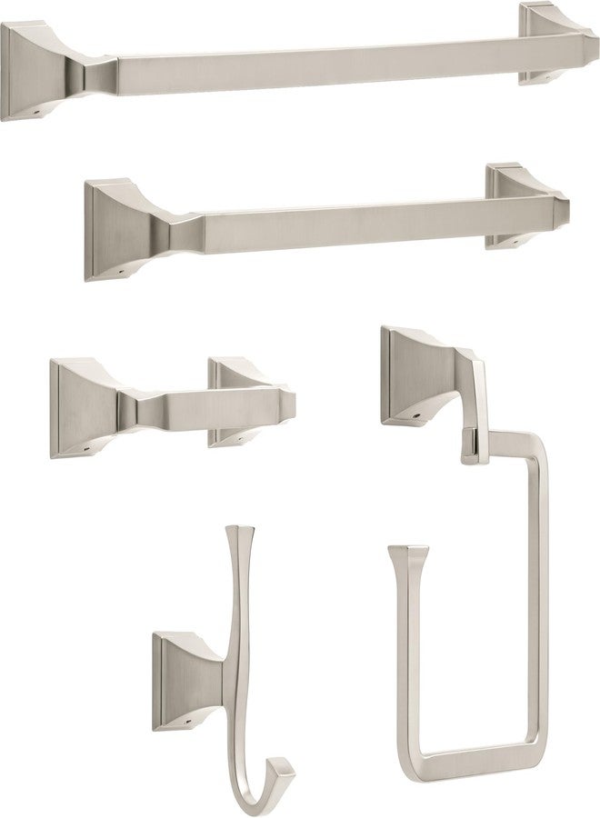 DELTA FAUCET 75118-SS Dryden Wall Mounted 18 in. Towel Bar in Brilliance Stainless Steel - Image 2