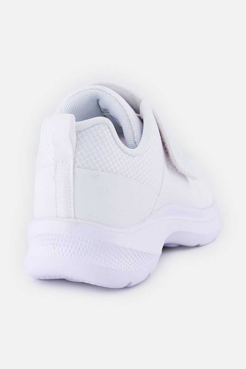 English Laundry Kids Girl Velcro Closure Shoes, White - Image 3