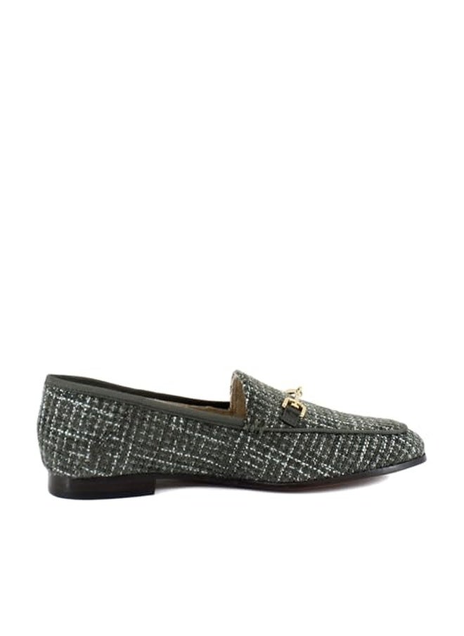 Sam Edelman Women's Loraine Loafer Olive Boucle Multi 6 Medium - Image 1