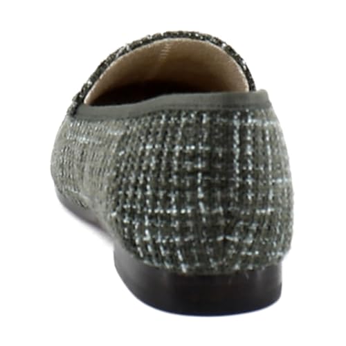 Sam Edelman Women's Loraine Loafer Olive Boucle Multi 6 Medium - Image 4