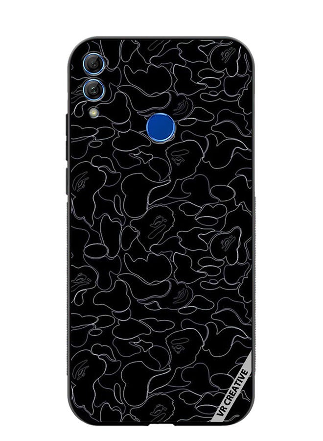 Protective Case Cover For Honor 10 Lite Layer Design Multicolour