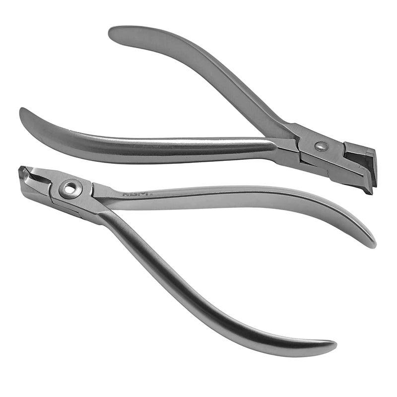 RDM Mini Head Distal End Cutter with Safety Hold German Tungsten Carbide TC Inserts Cut and Hold Hard and Soft Wire Orthodontic Instruments