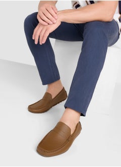 Robert Wood Saddle Details Smart Loafers  - Image 5